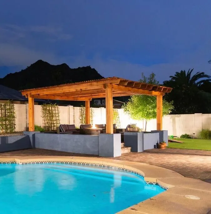 Sunnyside Of Life Retreat: Serene 5 Bedroom With Pool Феникс Дом отдыха